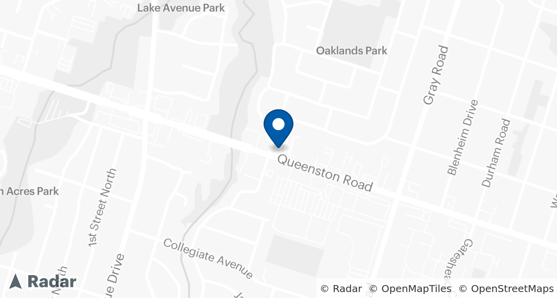 Carte de l'emplacement de Dairy Queen:: 981 Queenston Rd E, Stoney Creek, ON, L8G 1B8